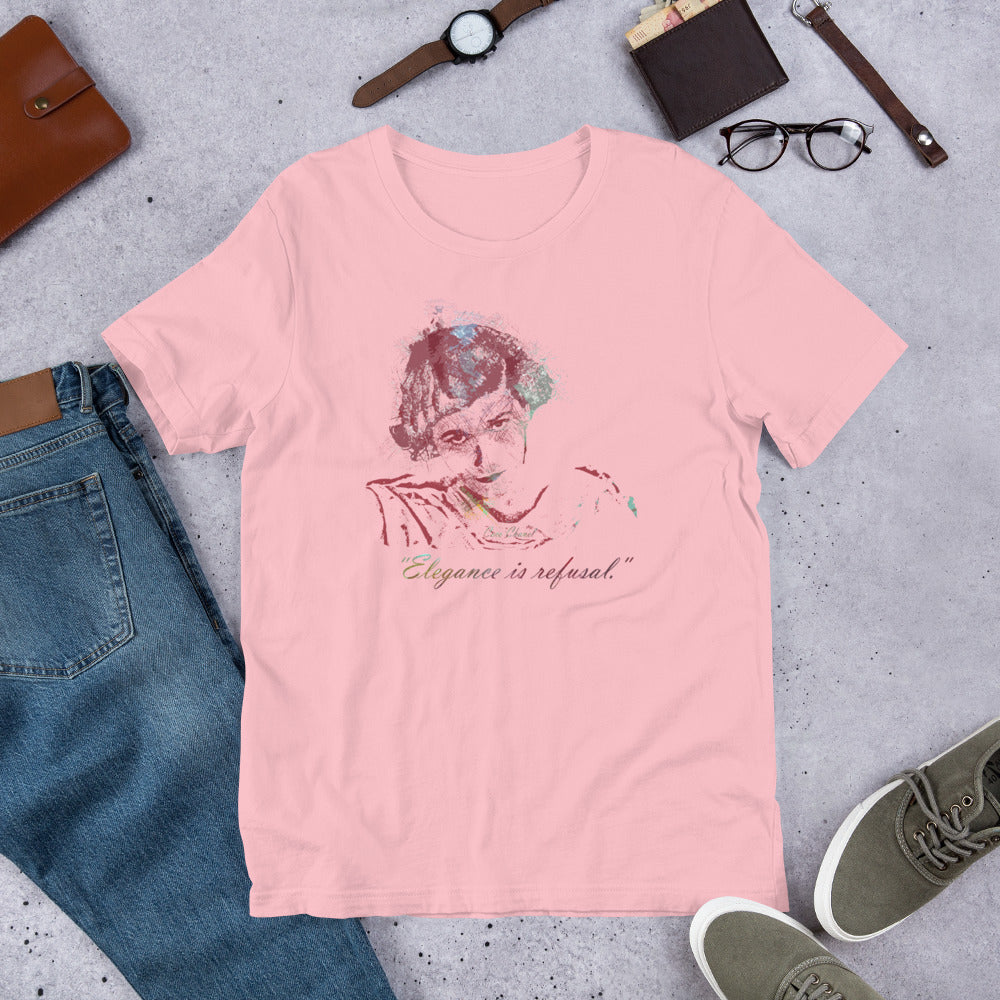 Coco Chanel Logo Pink Unisex Shirt 